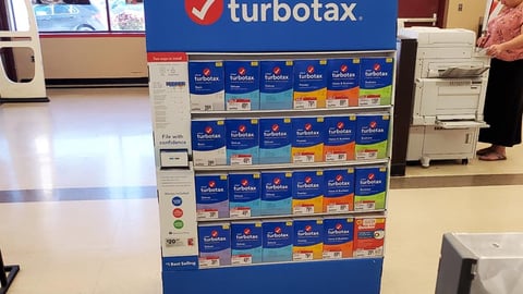 Intuit Turbotax Aisle Display