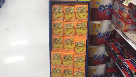 Scrub Daddy 'America's Favorite Sponge' Floorstand