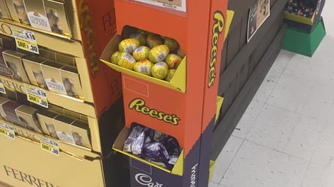 Reese's Cadbury Floorstand