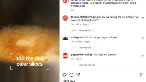 Target #LunarNewYear Instagram Update