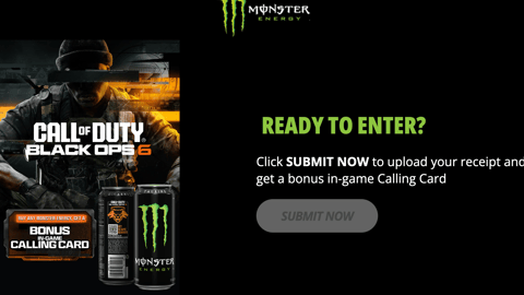 Monster Energy 7-Eleven Call of Duty: Black Ops 6 Web Page