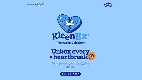 Kleenex Amazon Breakup Teaser