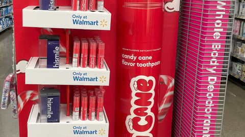 Walmart Hismile 'Treat Your Teeth' Endcap