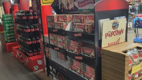 Little debbie display