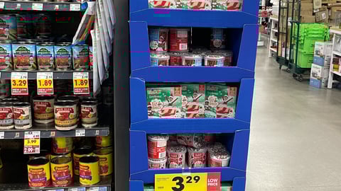 Pillsbury floorstand