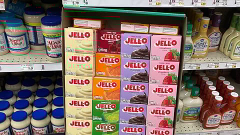 Jello floorstand