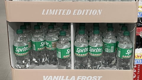 Kroger Sprite Vanilla Frost 'Refresh Tradition' Floorstand