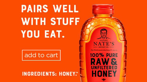 Nature Nate's Honey Co fall 2024 northeast campaign