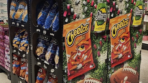 Frito-Lay 'Mores Smiles with Every Bite' Pallet Display