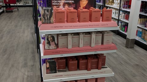 Target Laura Polko Los Angeles 'Professional Results' Endcap