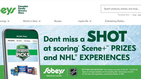 Sobeys 'Don't Miss a Shot' Carousel Ad