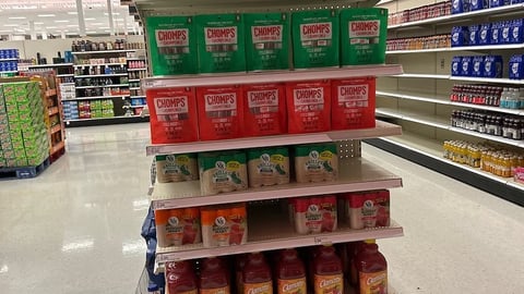 Target 'Game Day' Endcap