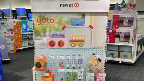 Yoto Endcap Target
