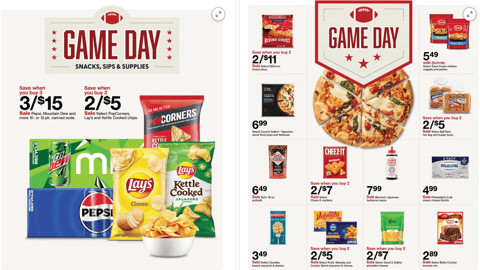 Target 'Game Day' Features