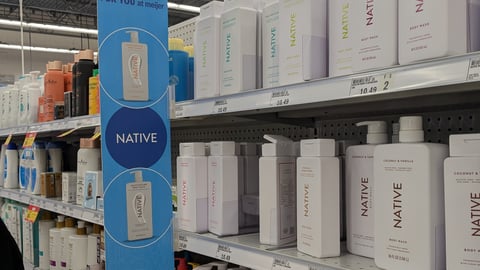 Native shelf talker