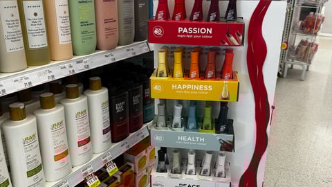 Sally Hansen floorstand