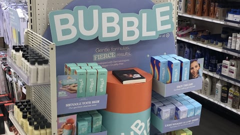 Target Bubble 'Gentle Formulas' Endcap