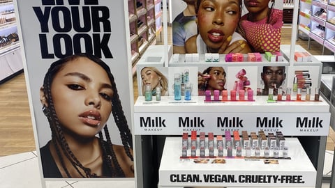 Ulta Milk Makeup 'Live Your Look' Display Fixture