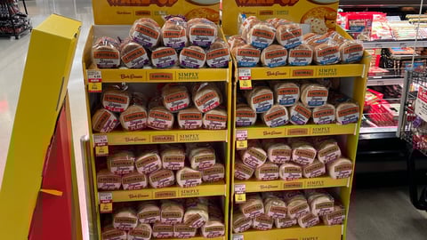 Bob Evans Thomas' 'Worth the Wake-Up' Floorstands