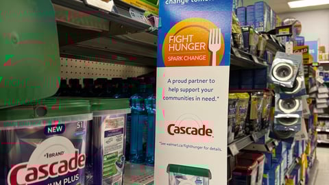 Walmart shelf talker