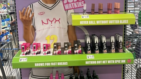 Nyx 'Courtside Certified Makeup' Endcap