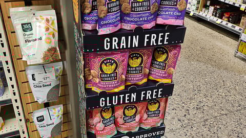 whole foods floorstand