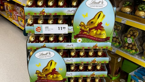 Lindt pallet