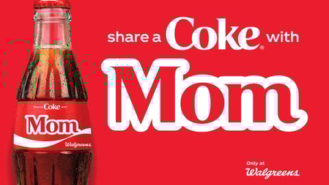 Share a Coke With Mom