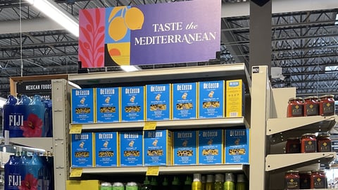 Whole Foods 'Taste the Mediterranean' Endcap