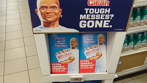 Mr Clean floorstand