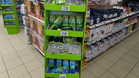 Scotch brite floorstand