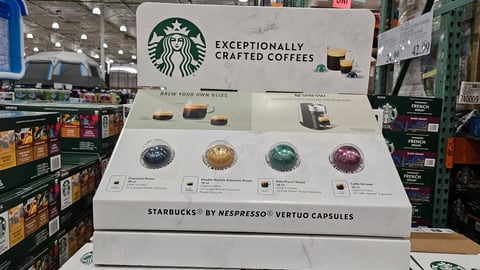 Starbucks display