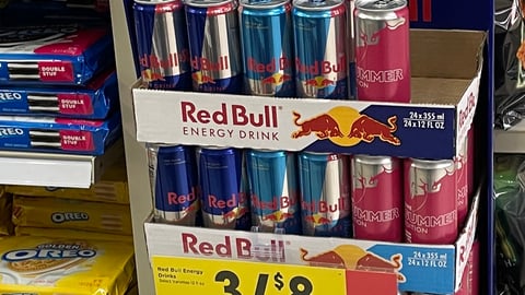 Red Bull Summer Edition 'Elevate Your Fitness' Floorstand