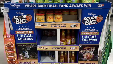 Kroger Basketball Display