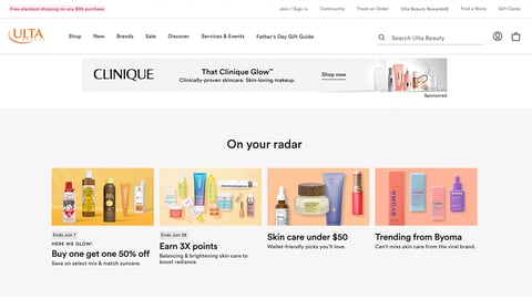 Clinque Ulta.com Ad