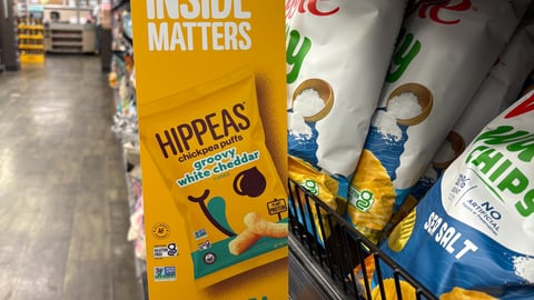 Hippeas shelf talker