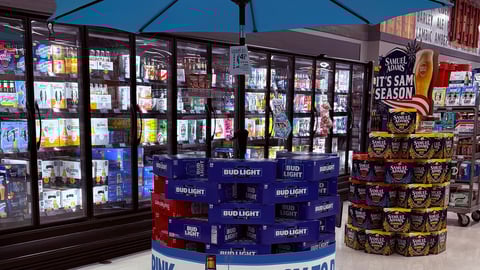 Bud light display