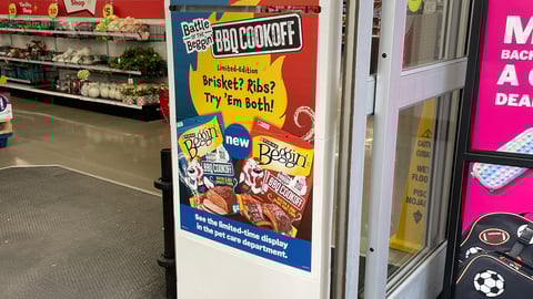 Purina security pedestal