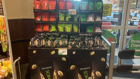 Wonderful pistachios