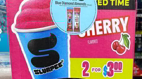 Slurpee Blue Diamond Floorstand