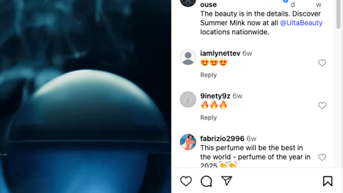 Better World Fragrance House Summer Mink Ulta Instagram Update