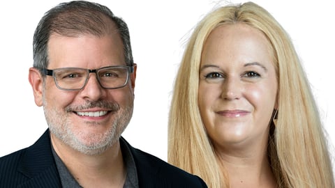 Joe Frick and Laura Taylor of Goodway Group