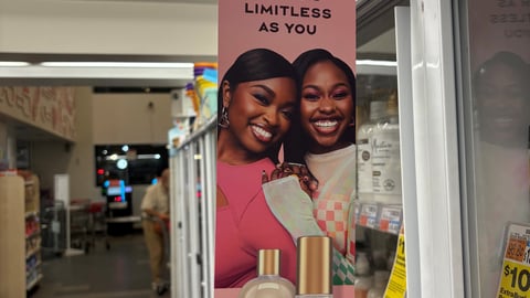 Shea Moisture shelf talker