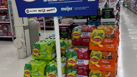 Meijer pallet display