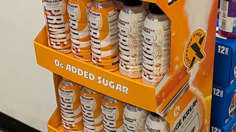 Circle K Prime Orange Kream Floorstand