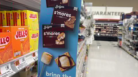 Breyers shelf talker