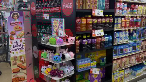 Coca cola endcap