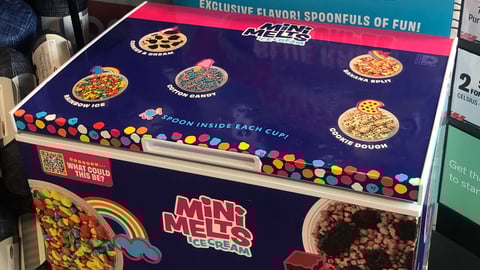 7-Eleven Mini Melts Blue Raz Slurpee Cooler