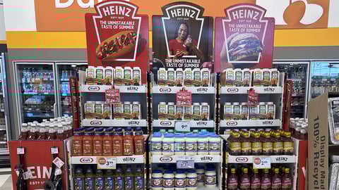 Heinz Taste of Summer Floorstands