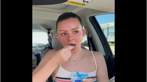 Mini Melts Blue Raz 7-Eleven Facebook Update